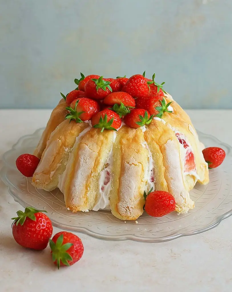 Charlotte aux Fraises Sans Cuisson : Parfait pour l'Été