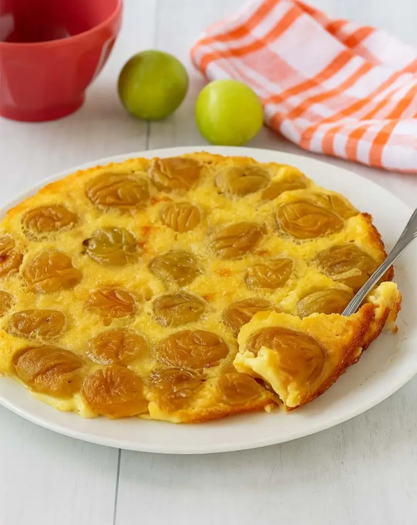 Clafoutis aux prunes un dessert fruité et moelleux
