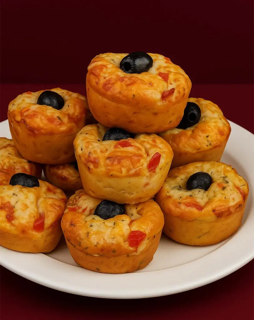 Muffins salés façon pizza : Une Recette Originale pour Vos Invités