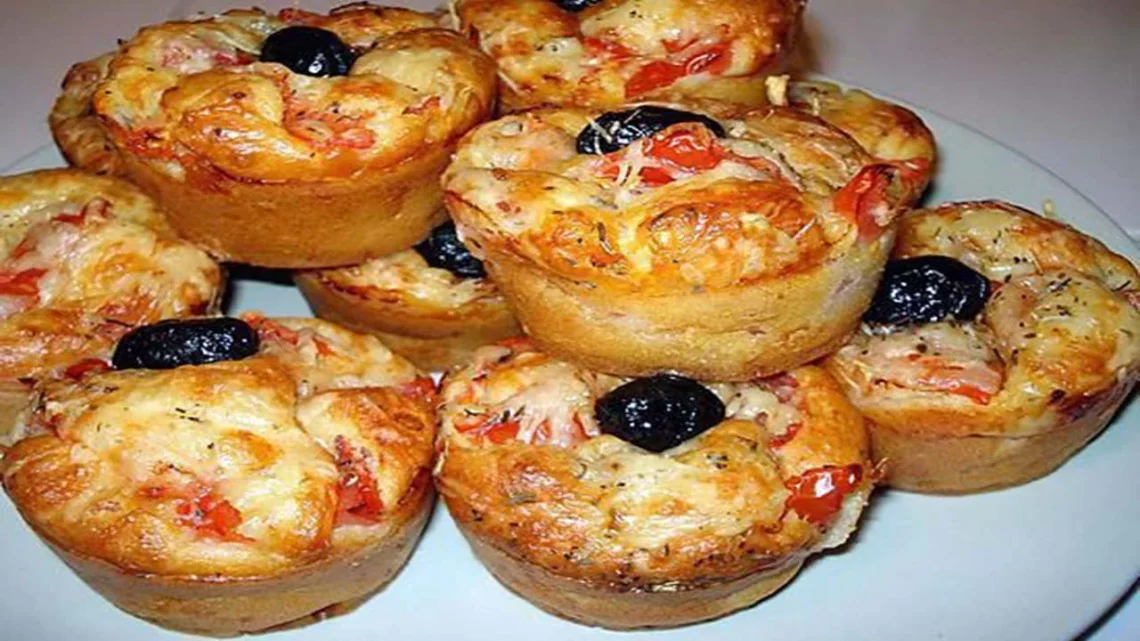 Muffins salés façon pizza : Une Recette Originale pour Vos Invités