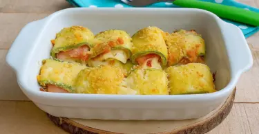 Rouleaux de courgettes gratinés : une recette légère et savoureuse