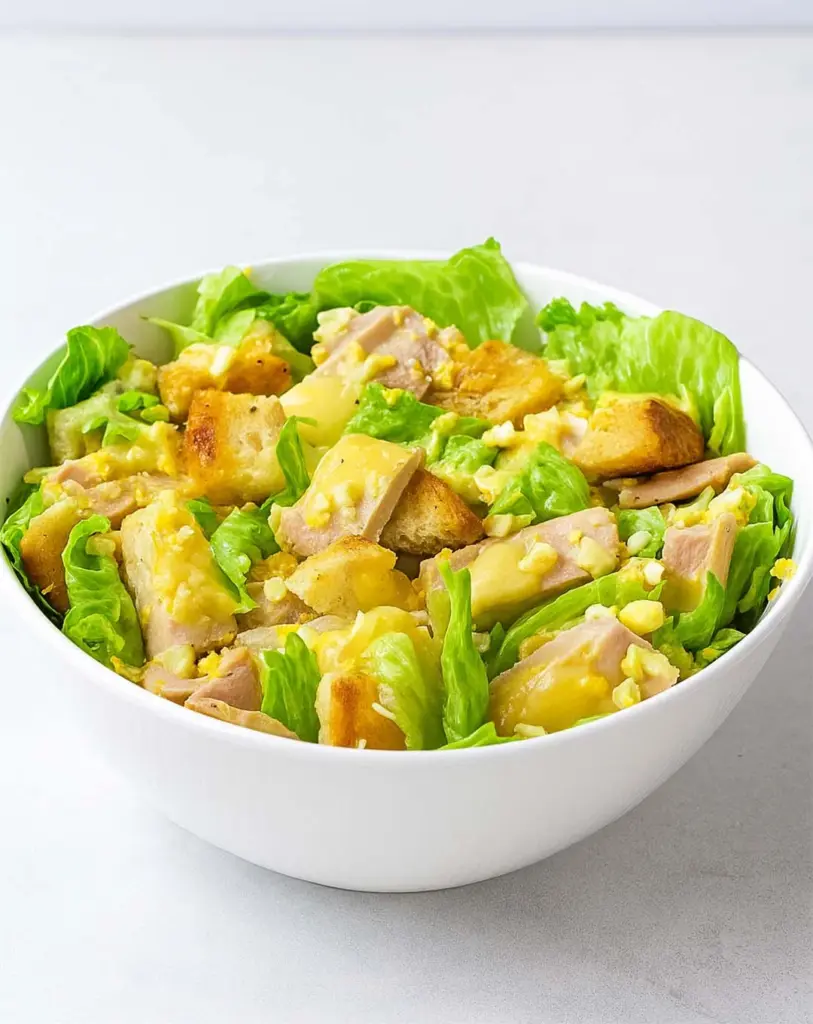 Salade César au thon