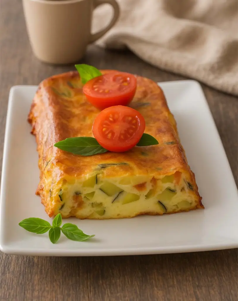 Terrine light tomate et courgette