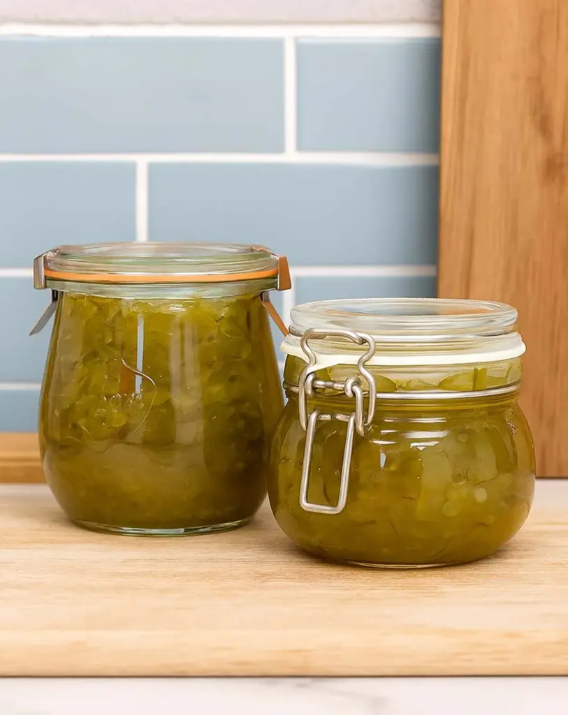 Confiture de courgettes au gingembre et au citron