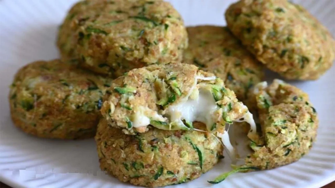 Croquettes de courgettes au fromage fondant