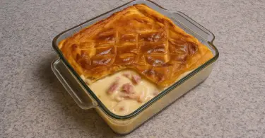 Feuilleté au jambon fromage