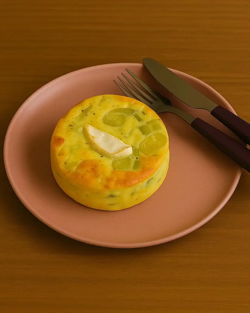 Flans de courgettes individuels