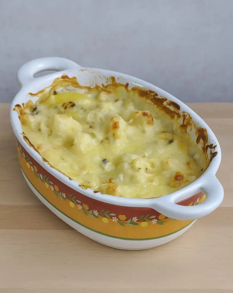 Gratin de chou-fleur aux moules