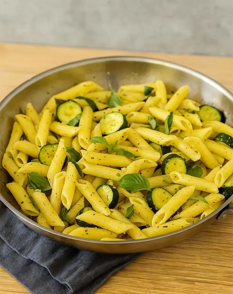 Pâtes aux courgettes faciles et rapides