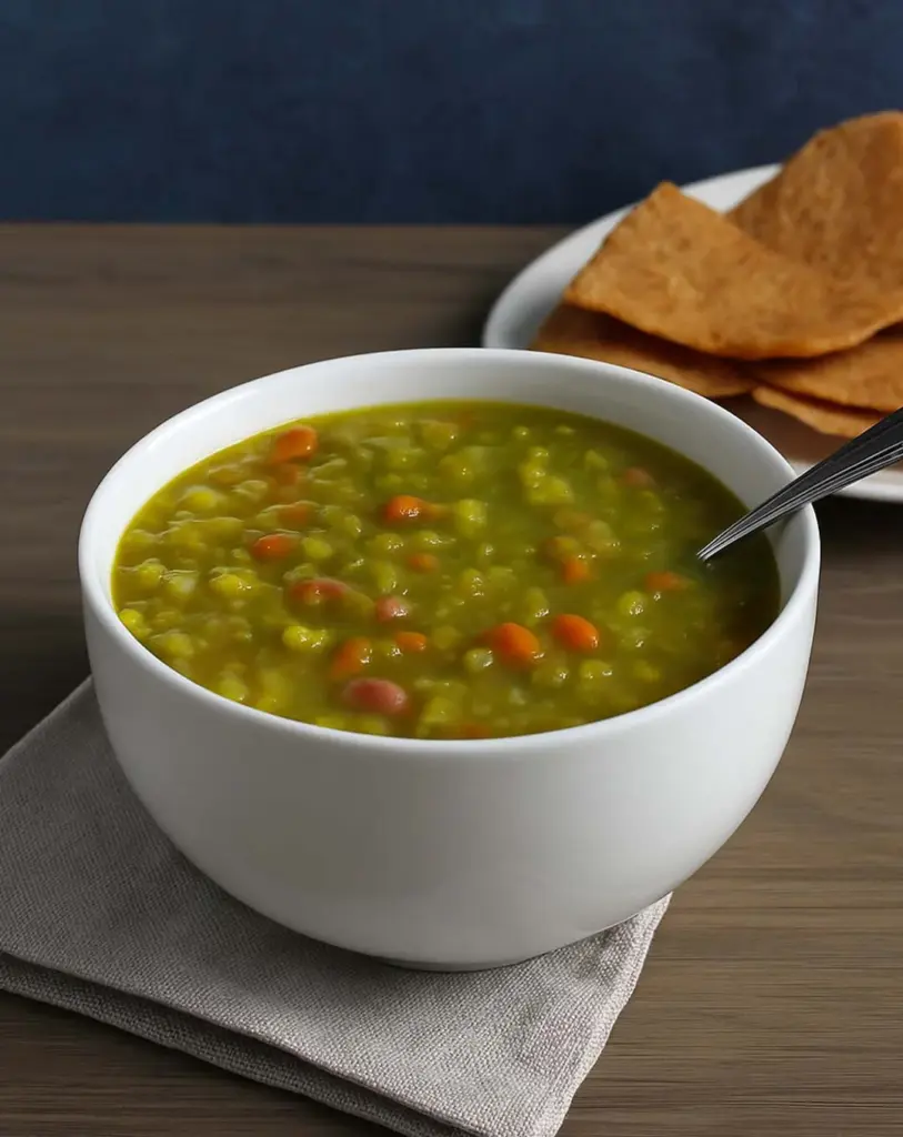 Soupe de pois cassés façon campagnarde