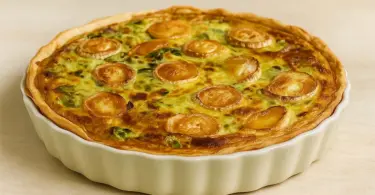 Tarte Poireaux, Courgettes et Chèvre : Une Recette Savoureuse et Légère
