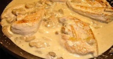 Blancs de poulet au saint marcellin