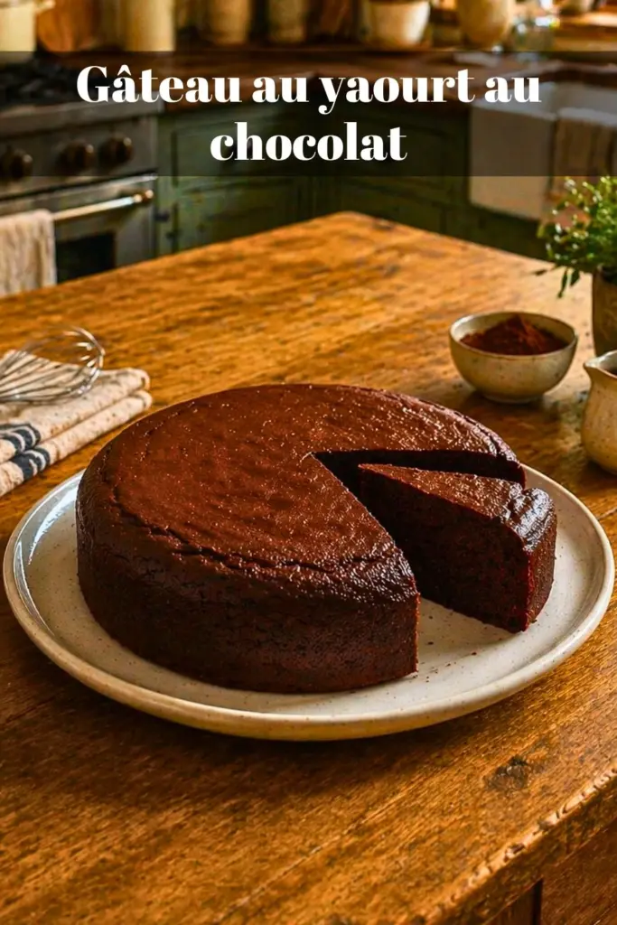 Gâteau au yaourt au chocolat