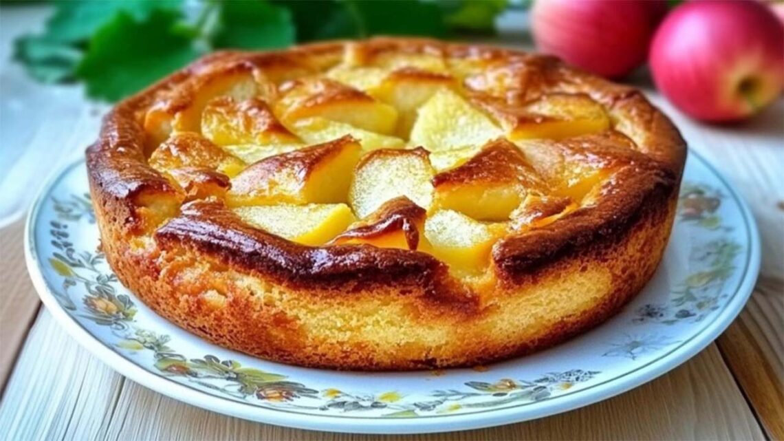 Gâteau aux Pommes Sans Sucre et Sans Beurre
