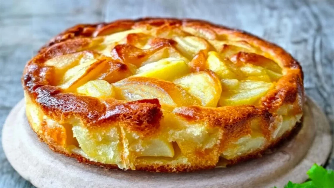 Gâteau aux Pommes Sans Sucre et Sans Beurre