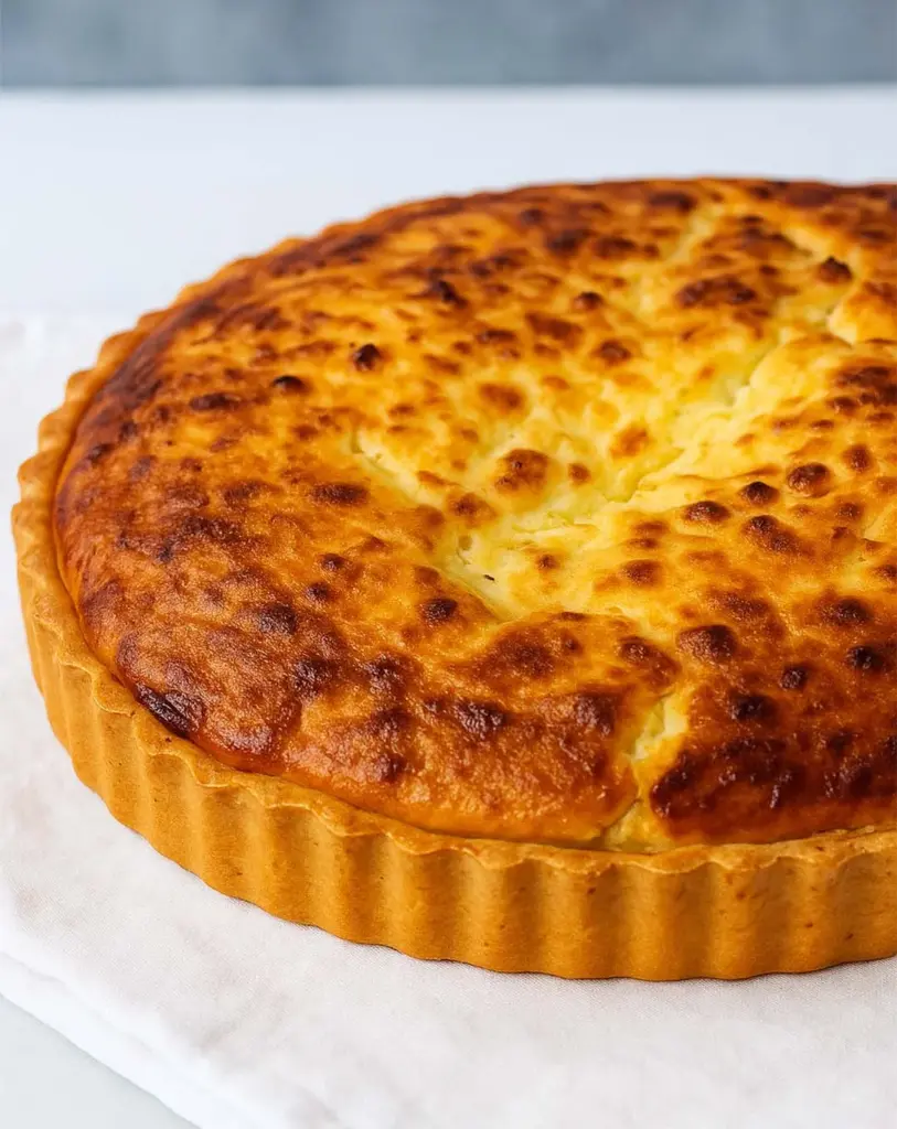 Quiche soufflée au fromage