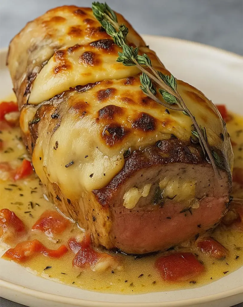 Filet Mignon de Porc au Boursin : Une recette tendre et savoureuse