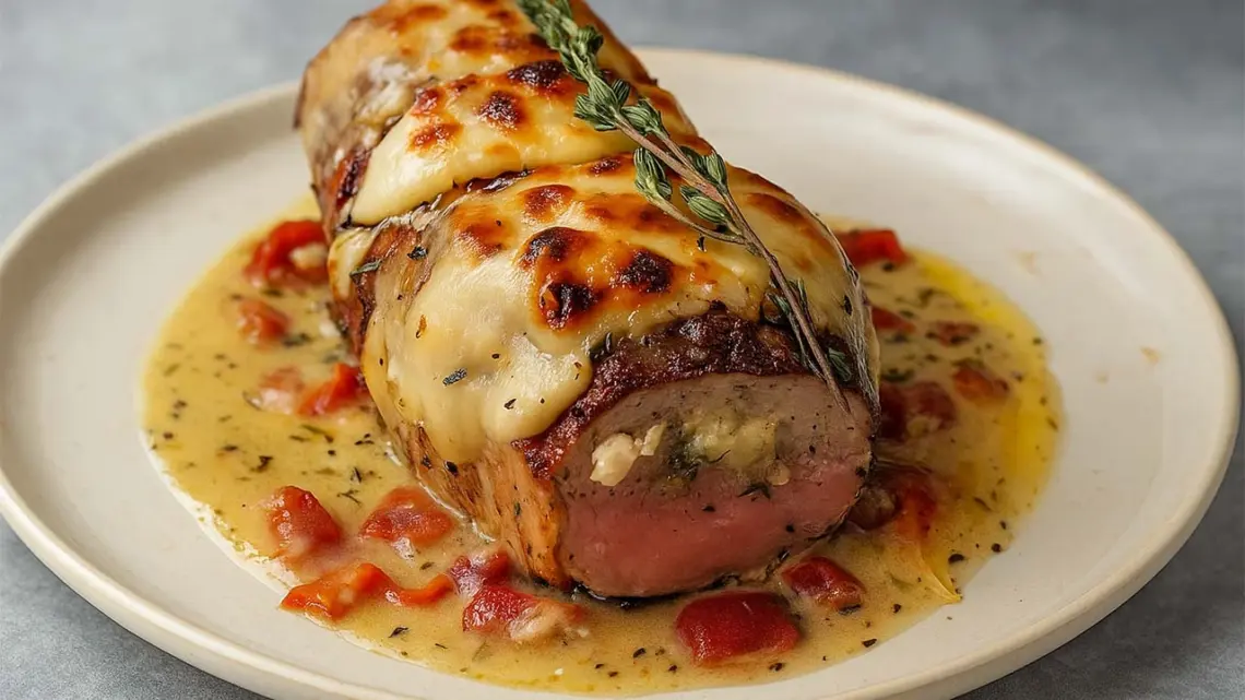 Filet Mignon de Porc au Boursin : Une recette tendre et savoureuse