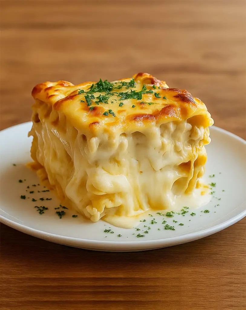 Lasagnes crémeuses au poulet et sauce blanche : une recette gourmande et facile