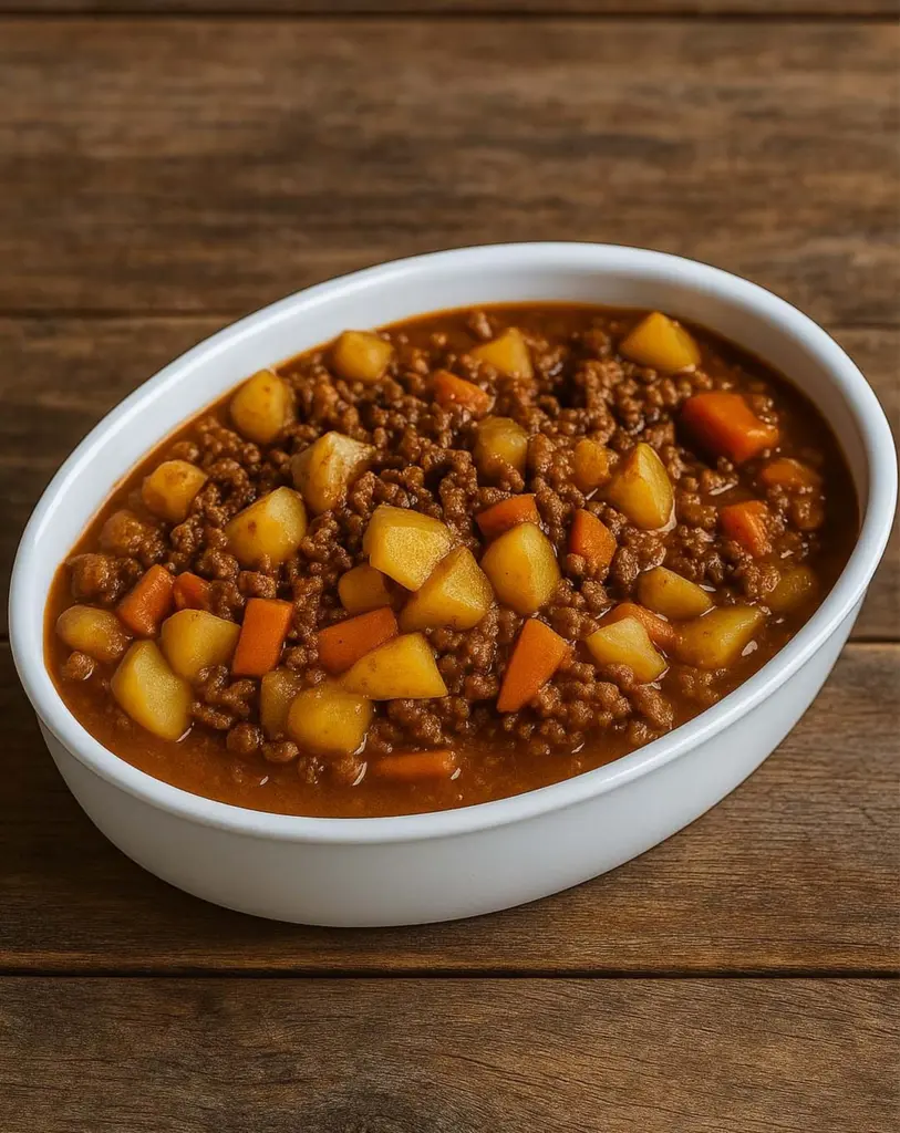 Ragoût de bœuf du pauvre : recette facile avec pommes de terre et carottes
