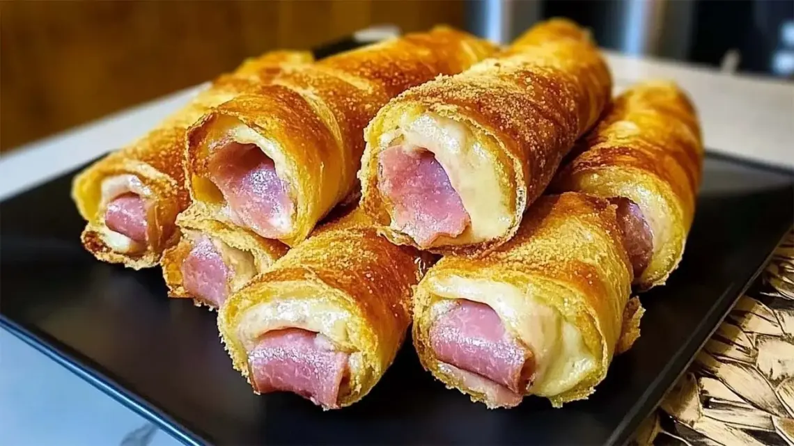 Rouleaux de pain de mie au jambon et au fromage : une recette facile et gourmande