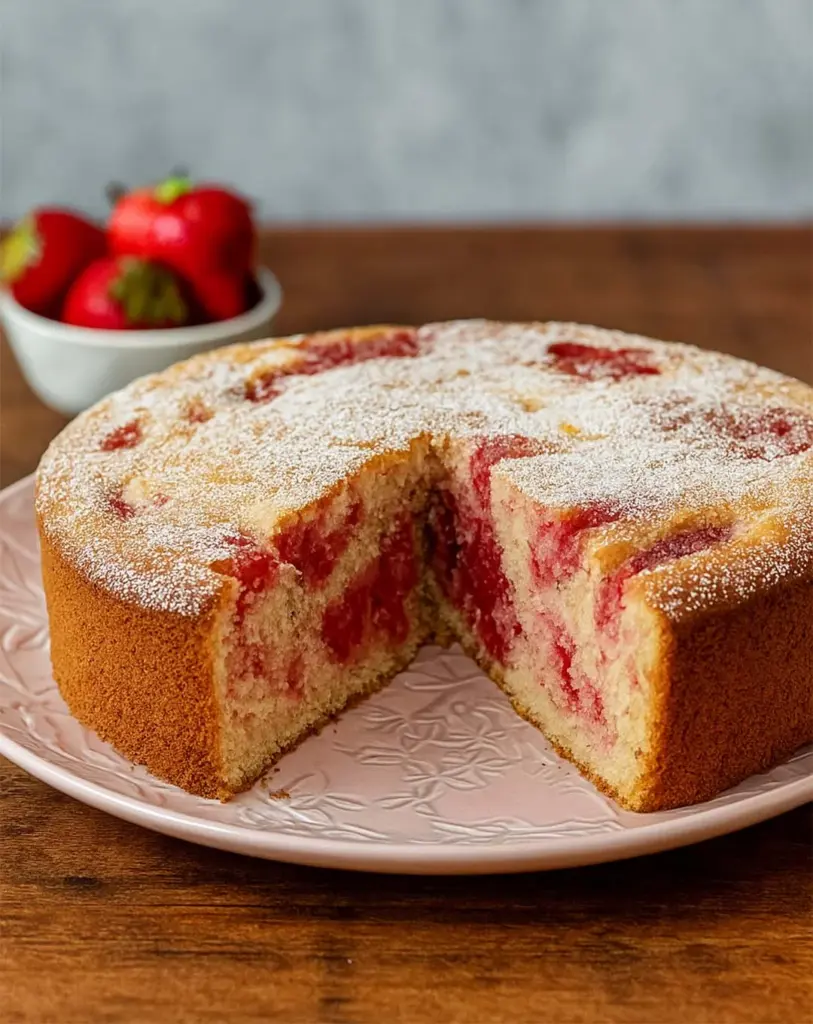 Gâteau aux fraises léger et aéré : la recette inratable
