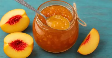 Confiture de pêche maison faible en sucre – recette facile et saine