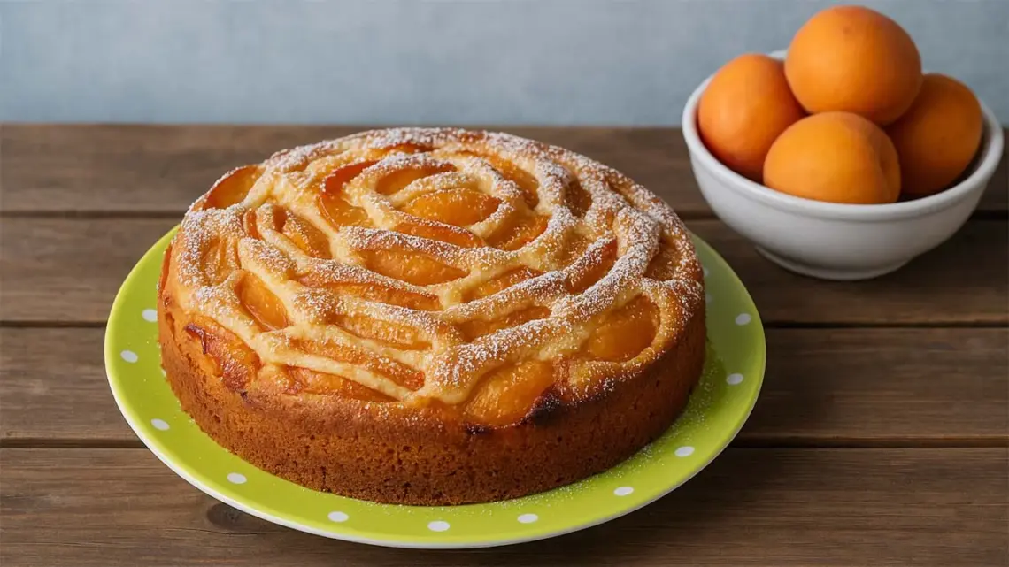 Gâteau aux abricots sans beurre : dessert rapide, moelleux et naturel