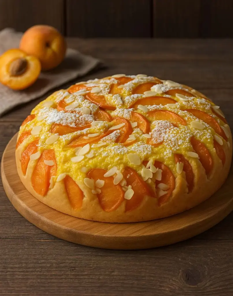 Gâteau d’abricot à la crème pâtissière : un dessert fruité et fondant