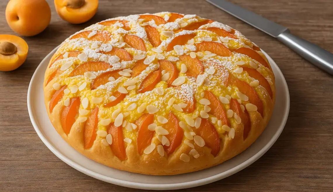 Gâteau d’abricot à la crème pâtissière : un dessert fruité et fondant