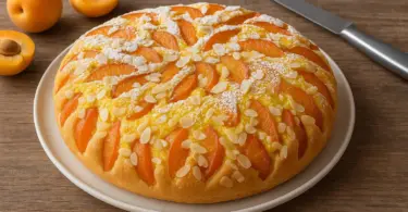 Gâteau d’abricot à la crème pâtissière : un dessert fruité et fondant