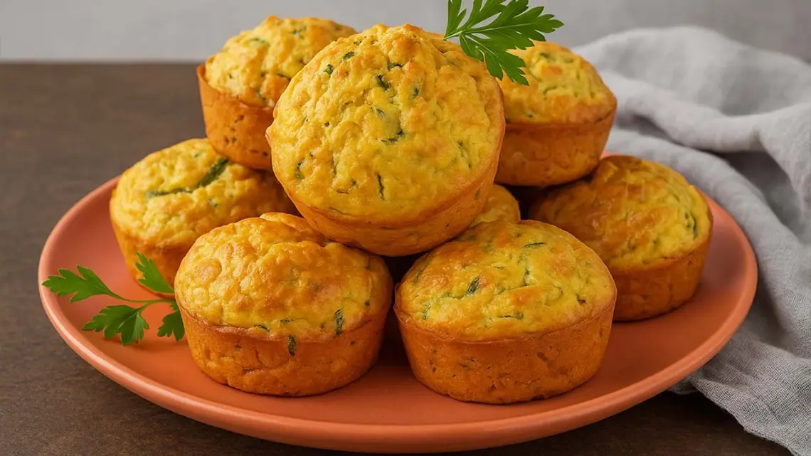 Muffins de courgettes et fromage : une recette facile et moelleuse