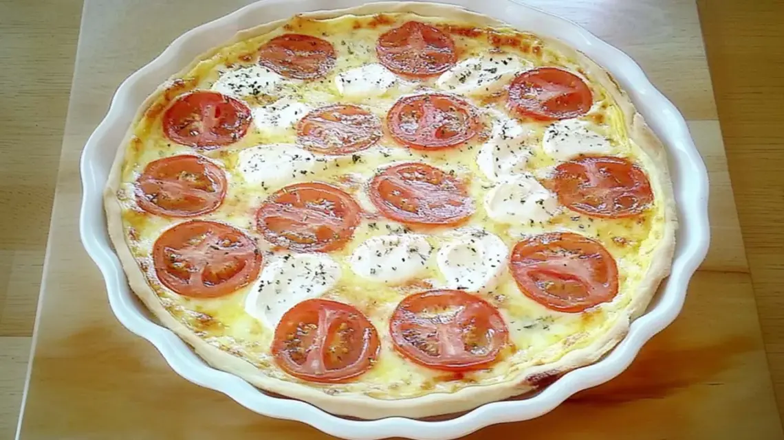 Quiche aux tomates et fromage de chèvre : recette facile et gourmande à l’italienne