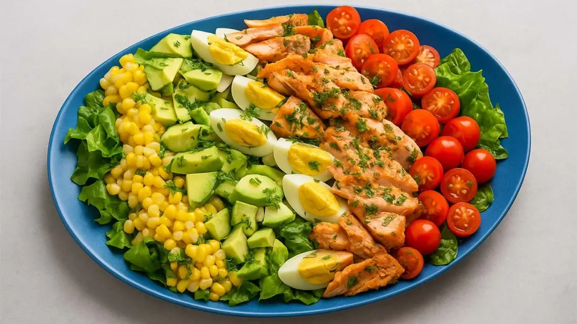 Salade de Saumon à l’Avocat – Recette Facile et Équilibrée