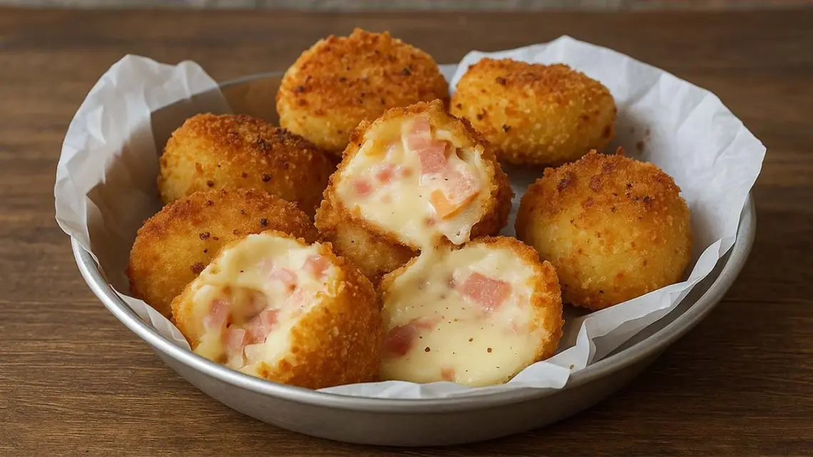 Croquettes de jambon à la béchamel : croustillantes et fondantes