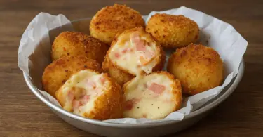 Croquettes de jambon à la béchamel : croustillantes et fondantes