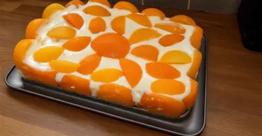 Gâteau frais aux pêches sans cuisson : un dessert léger et fruité