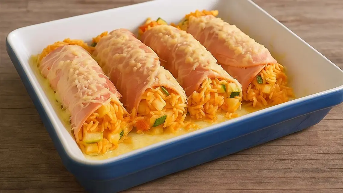 Gratin de Courgettes, Jambon et Riz : Facile et Rapide à Préparer