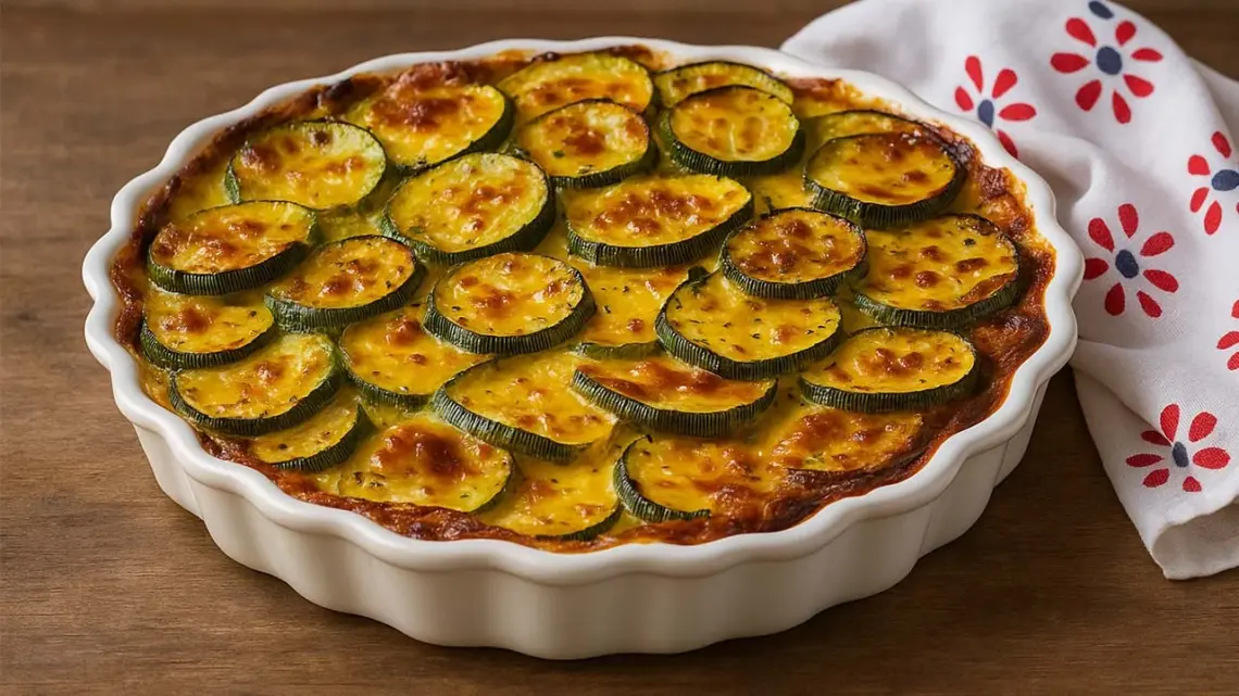 Gratin de courgettes au curry : recette légère, parfumée et facile