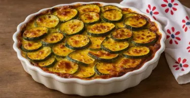 Gratin de courgettes au curry : recette légère, parfumée et facile