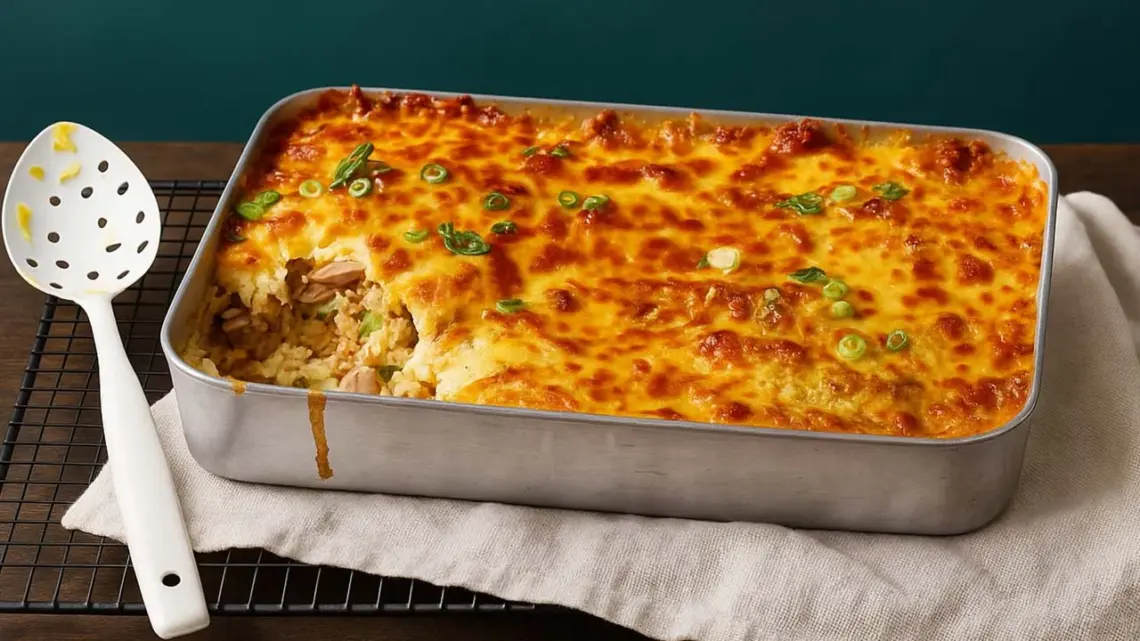 Gratin de riz au thon facile et rapide : un plat complet et économique