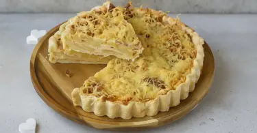 Quiche à la pomme de terre facile et savoureuse : une recette familiale rapide