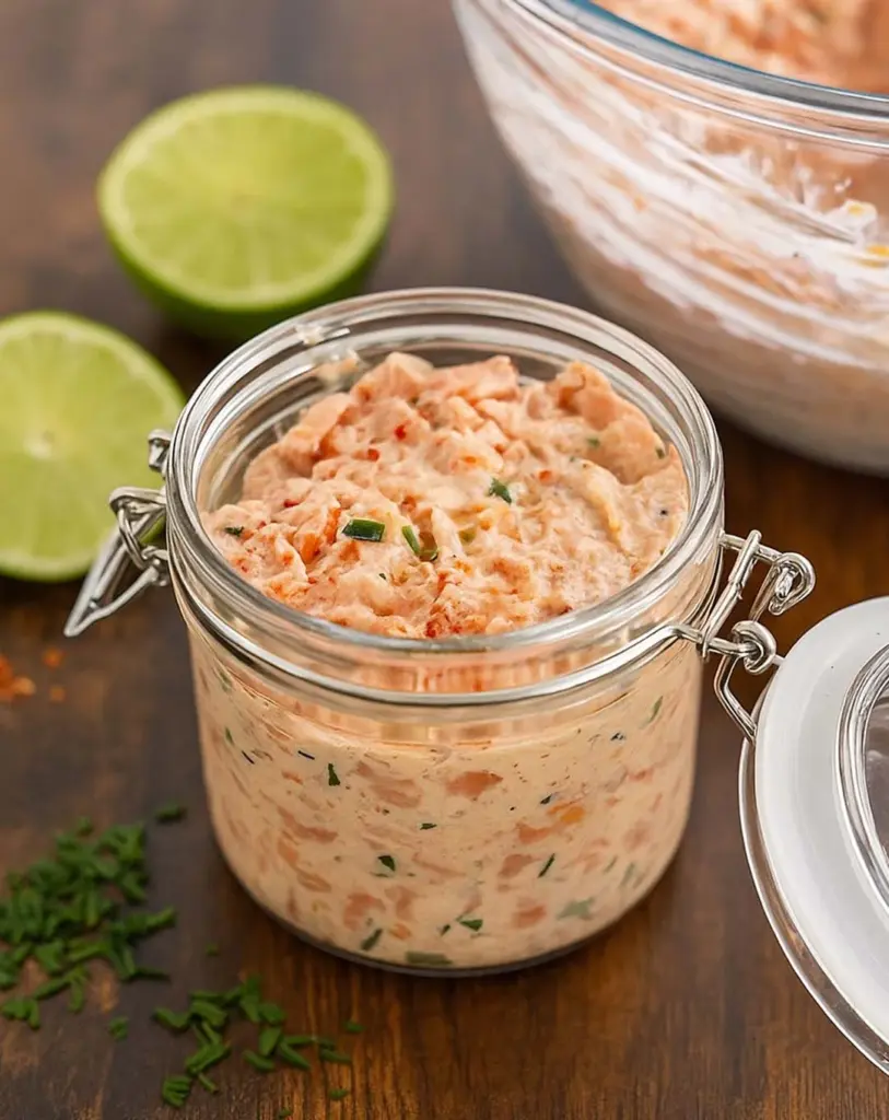 Rillettes au saumon frais et saumon fumé : une tartinade fraîche et savoureuse