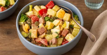 Salade de pommes de terre strasbourgeoise : recette complète et savoureuse