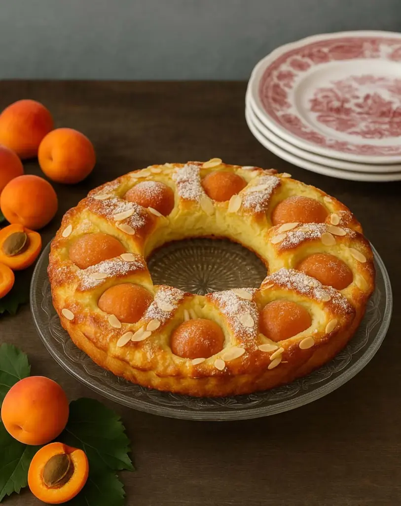 Tarte briochée aux abricots fondants : dessert fruité et moelleux