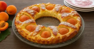 Tarte briochée aux abricots fondants : dessert fruité et moelleux