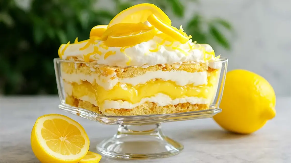 Tiramisu au citron maison : un dessert frais, crémeux et acidulé
