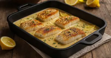 Cabillaud à la moutarde à l'ancienne : recette facile et savoureuse au four