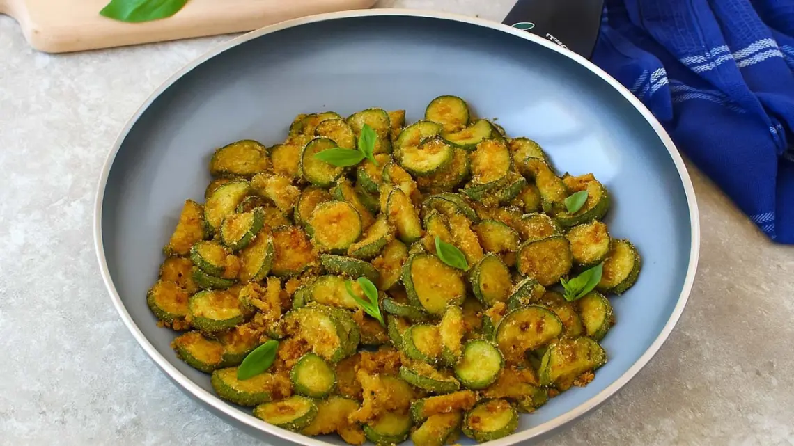 Courgettes sablonneuses à la poêle : prêt en 15 minutes !