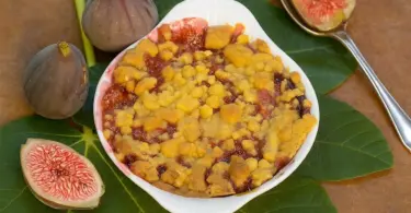Crumble aux figues facile et gourmand